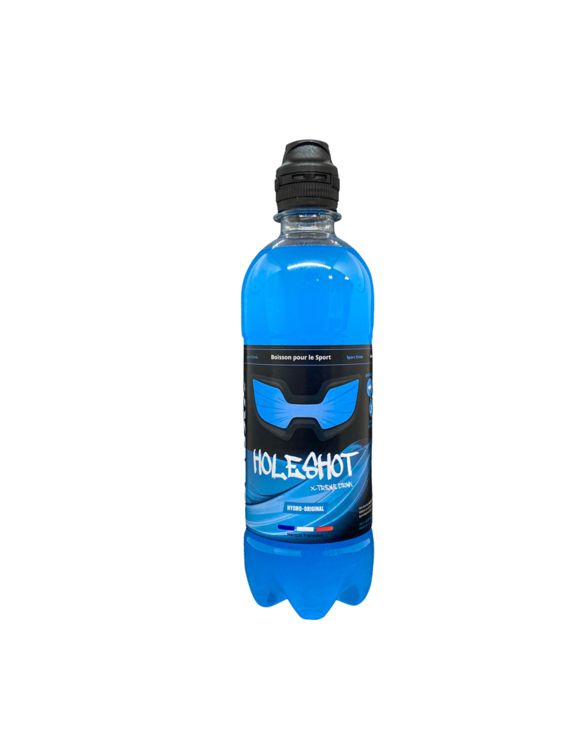 boisson isotonique bleu